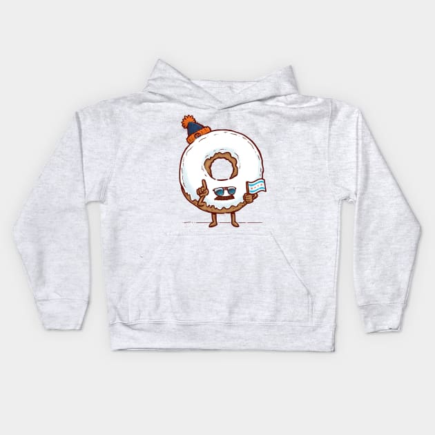 The Chicago Donut Kids Hoodie by nickv47